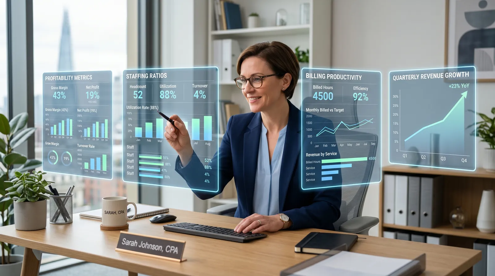 CPA reviewing vendor risk controls before approving an AI tool for client data