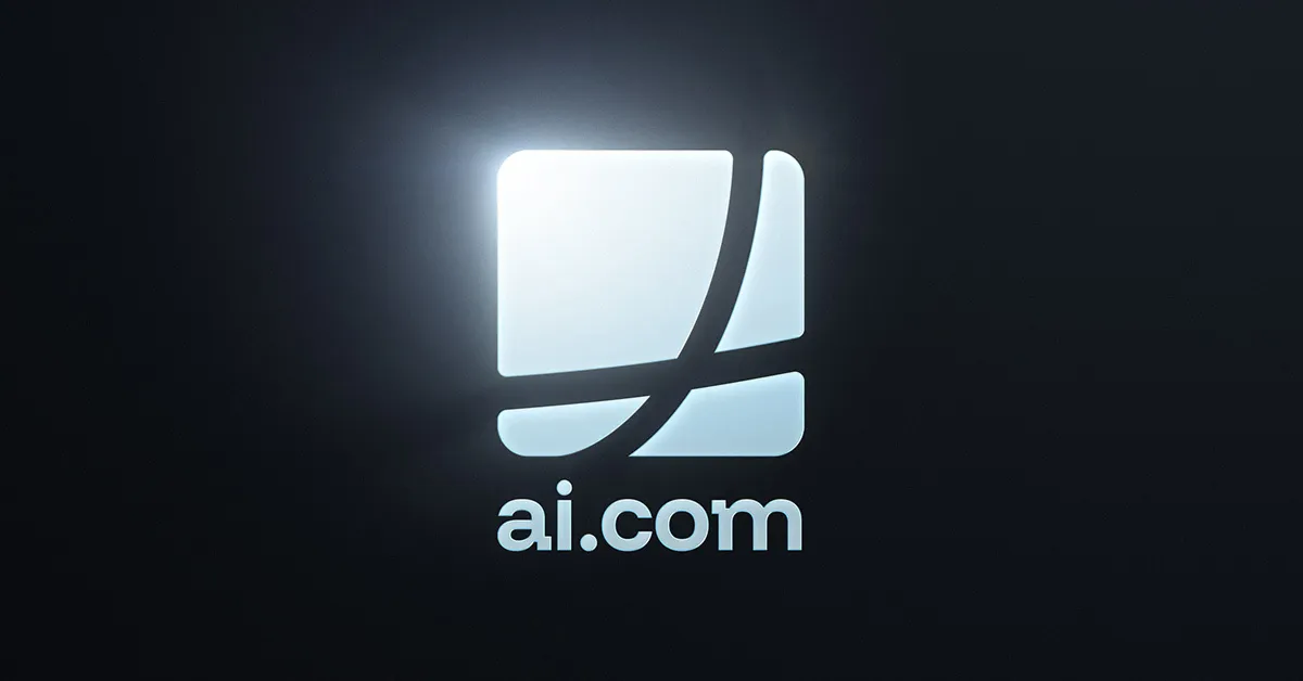 AI.com consumer agent platform launch with Super Bowl branding and comparison to mainstream AI assistants
