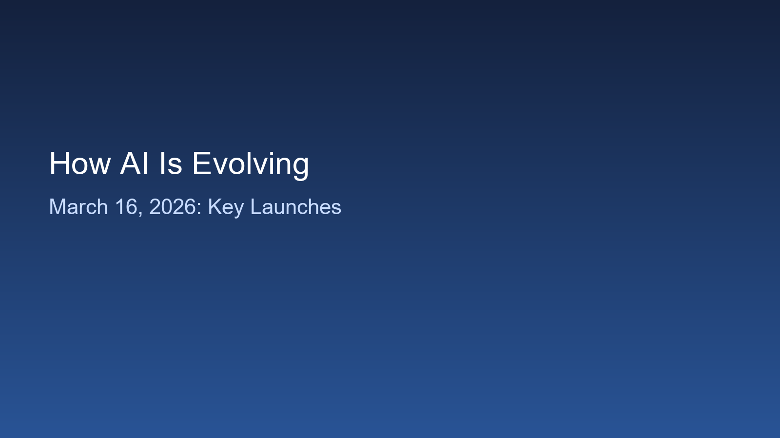 AI evolution with agents governance and infrastructure technologies